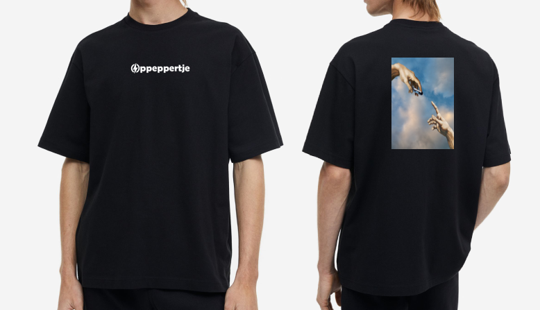 T-Shirt - The Creation of Adam - Relaxed Fit